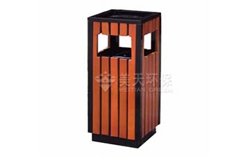 鋼木垃圾桶 鋼木垃圾桶