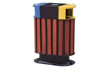 詳情咨詢：4008-787-781，美天環保專業生產鋼木垃圾桶